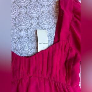 Women Abercrombie and fitch sheer puff top